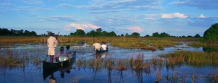 Mokora tocht in Okavanga