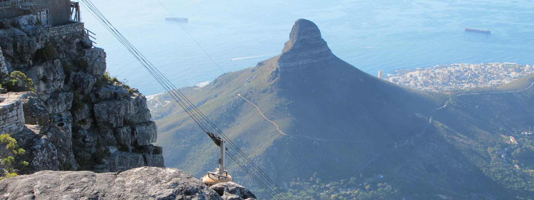 Kaapstad vanop Tafelberg