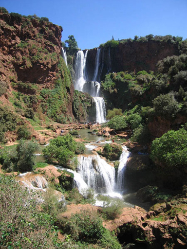 Ouzoud watervallen (2u van Marrakech)