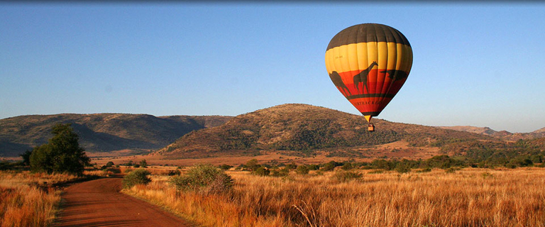 Ballonvaart over Pilanesberg