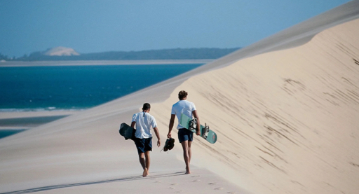 Duinenwandeling Mozambique